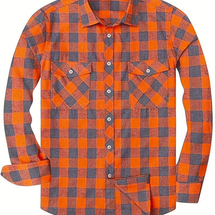 Classic Checked Flannel Shirt