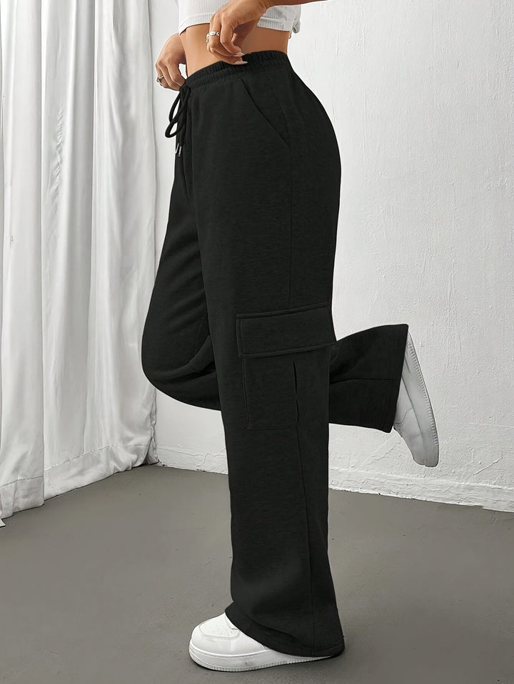 Relaxed Cargo Sweatpants