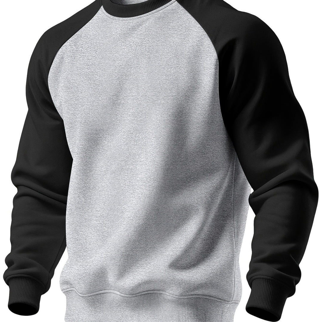 Classic Raglan Crew Neck Sweatshirt