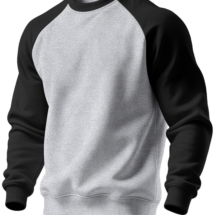 Classic Raglan Crew Neck Sweatshirt
