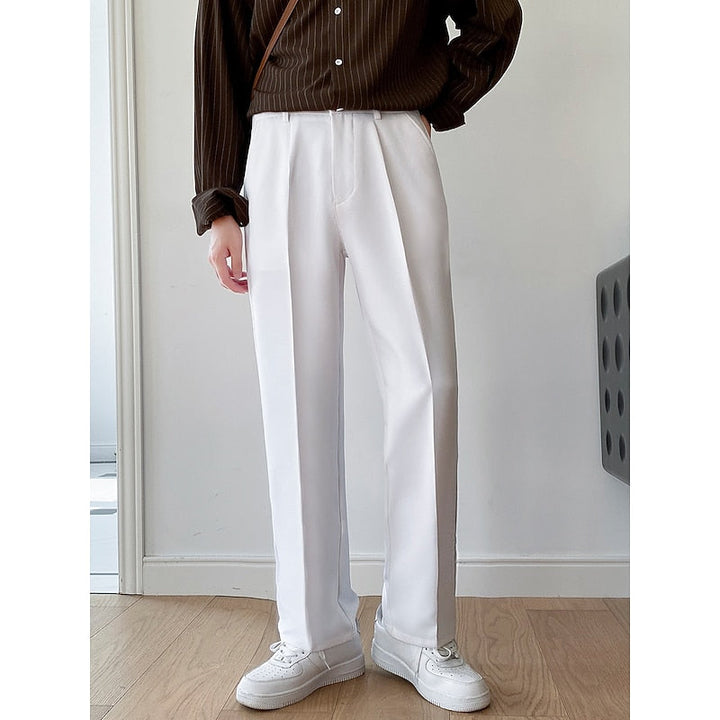Tailored Wide-Leg Pants