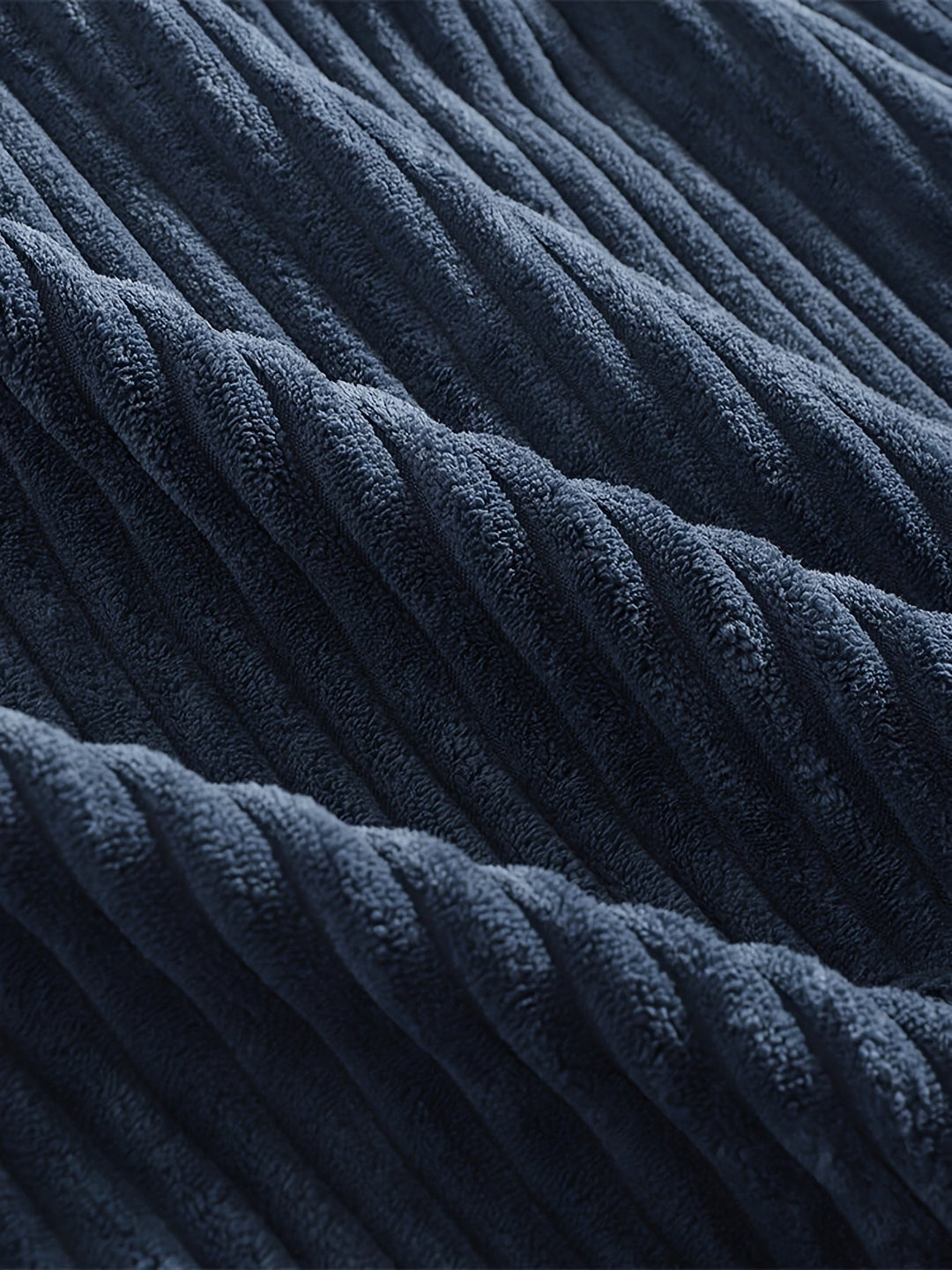 Ribbed Pullover Hoodie