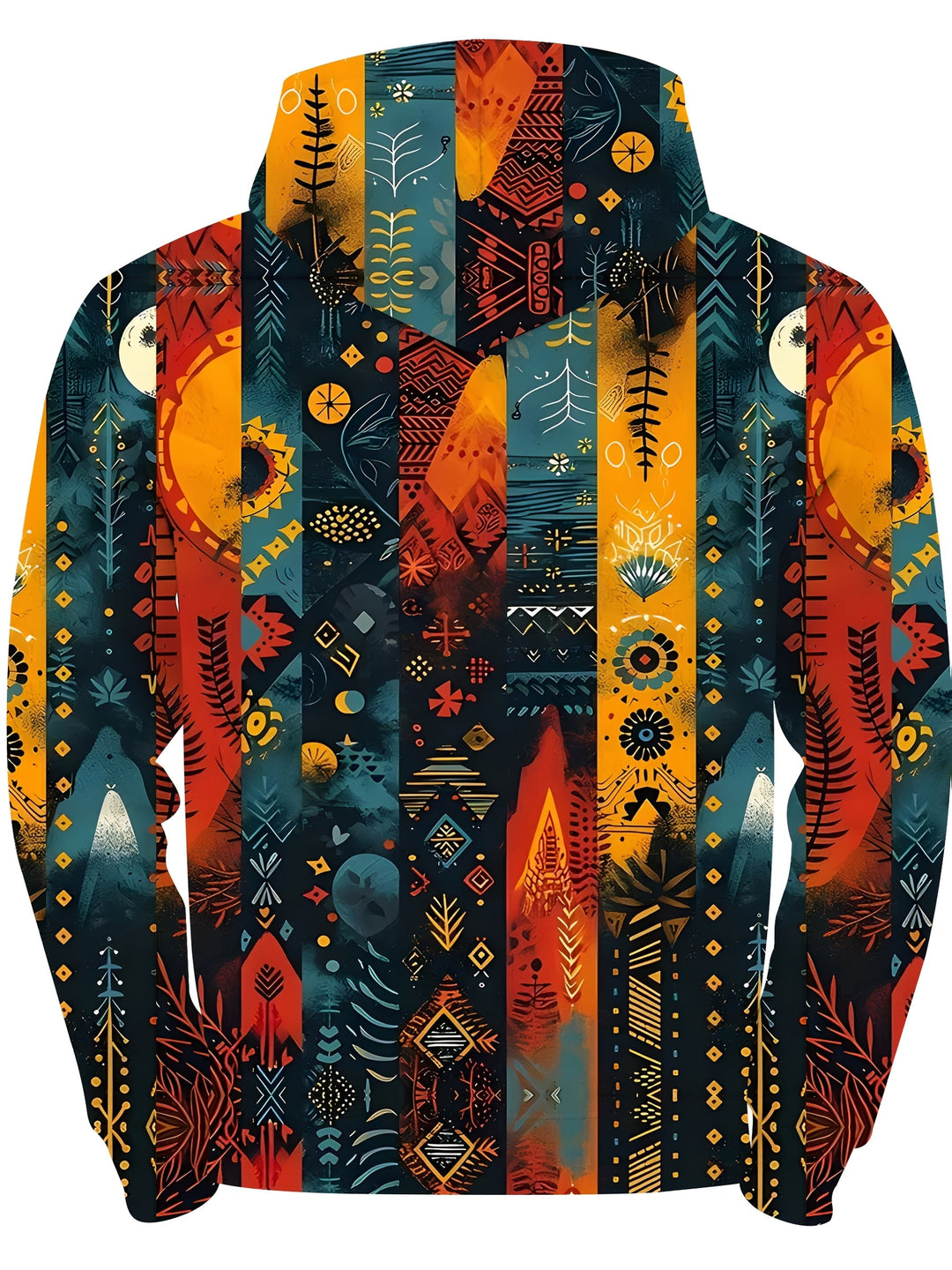 Artful Hooded Jacket