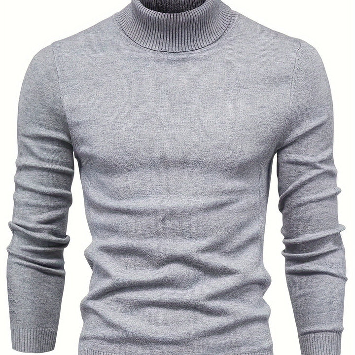 Classic Mock-Neck Sweater