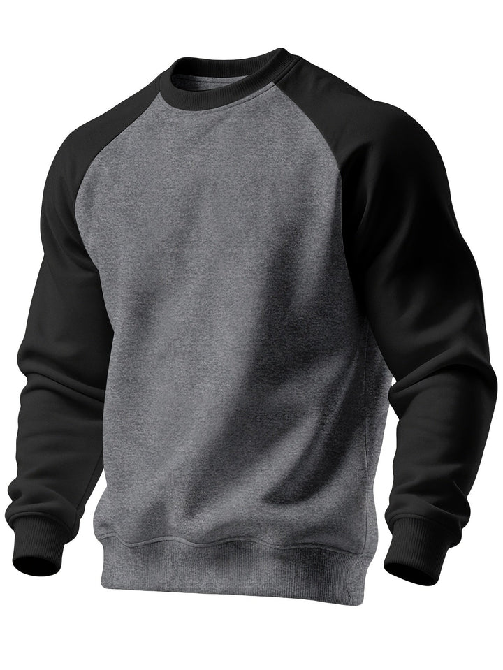 Classic Raglan Crew Neck Sweatshirt