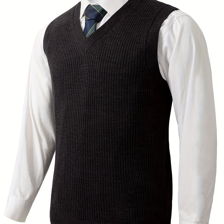 Classic V-Neck Sweater Vest