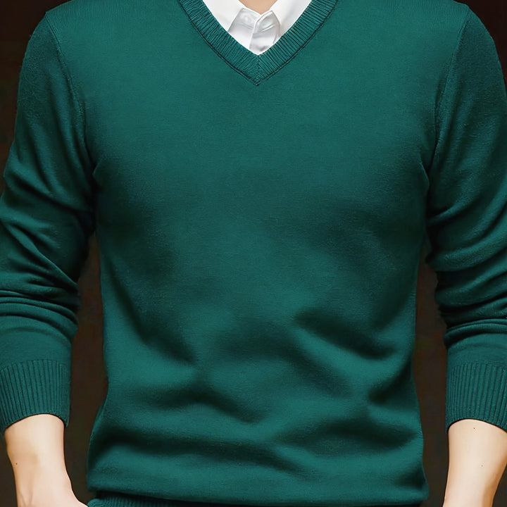 Classic V-Neck Sweater