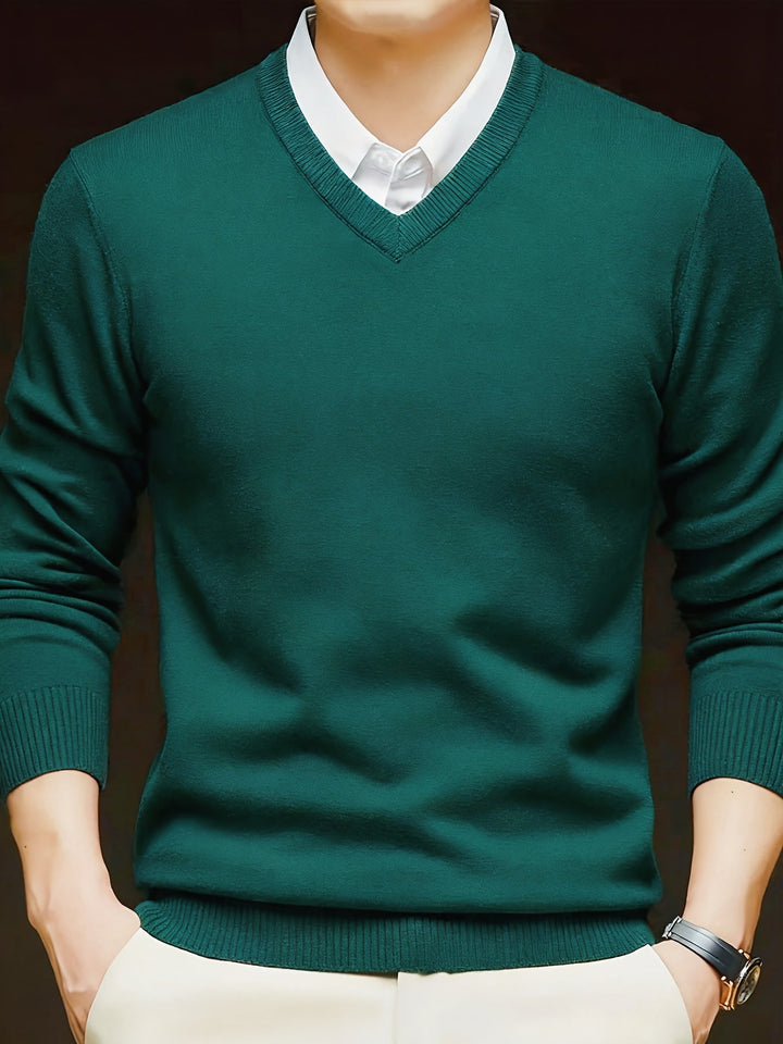Classic V-Neck Sweater