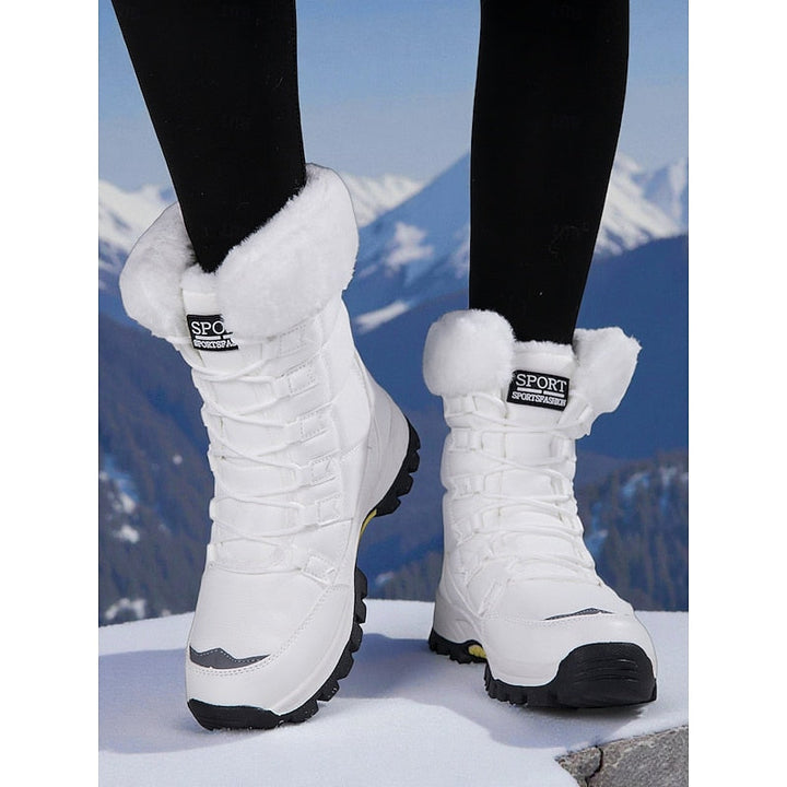 Cozy Lace-Up Winter Boots