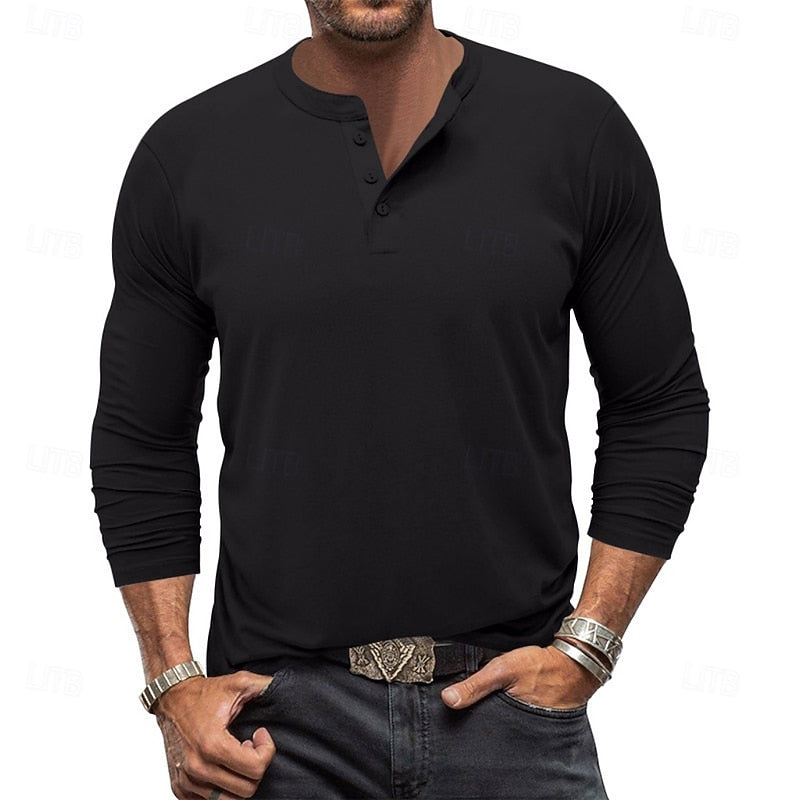 Classic Long-Sleeve Henley