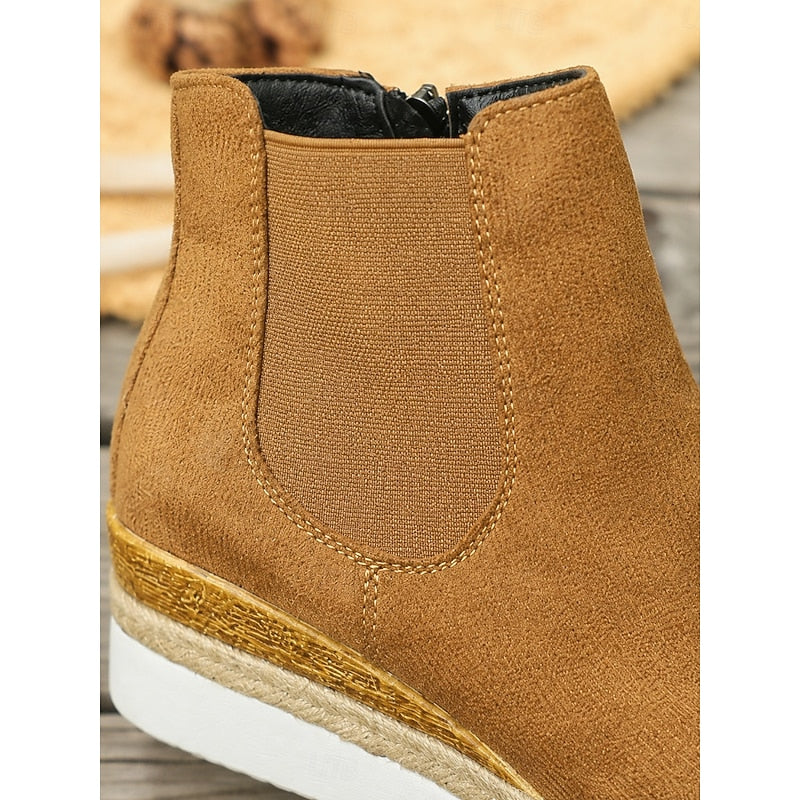 Wedge Ankle Boots