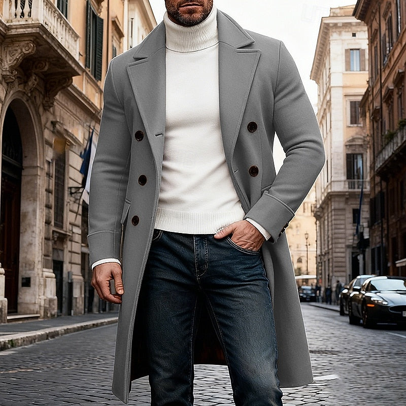 Refined Long Overcoat