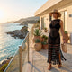 Khorva - Vestido Largo de Crochet Artesanal con Flecos y Aberturas