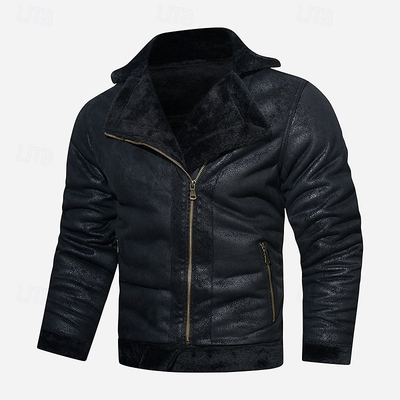 Rugged Biker Jacket