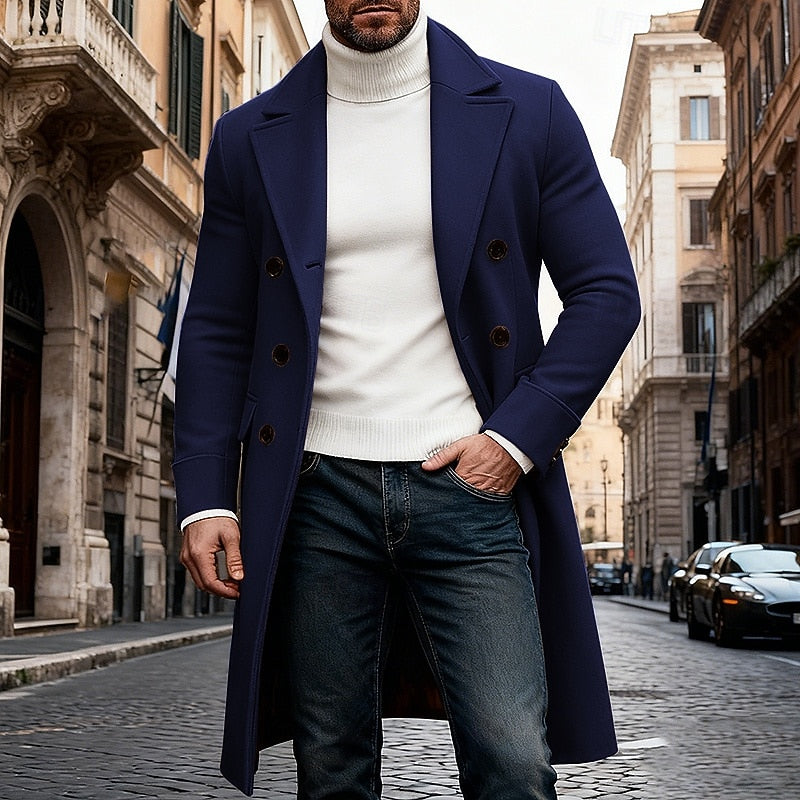 Refined Long Overcoat
