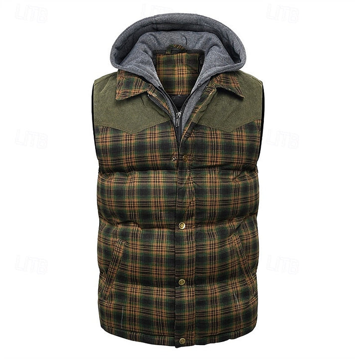 Hooded Quilted Vest