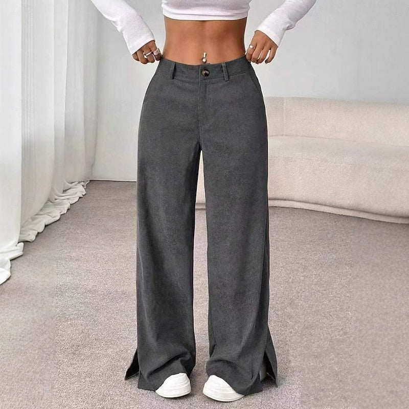 High-Waist Wide-Leg Pants