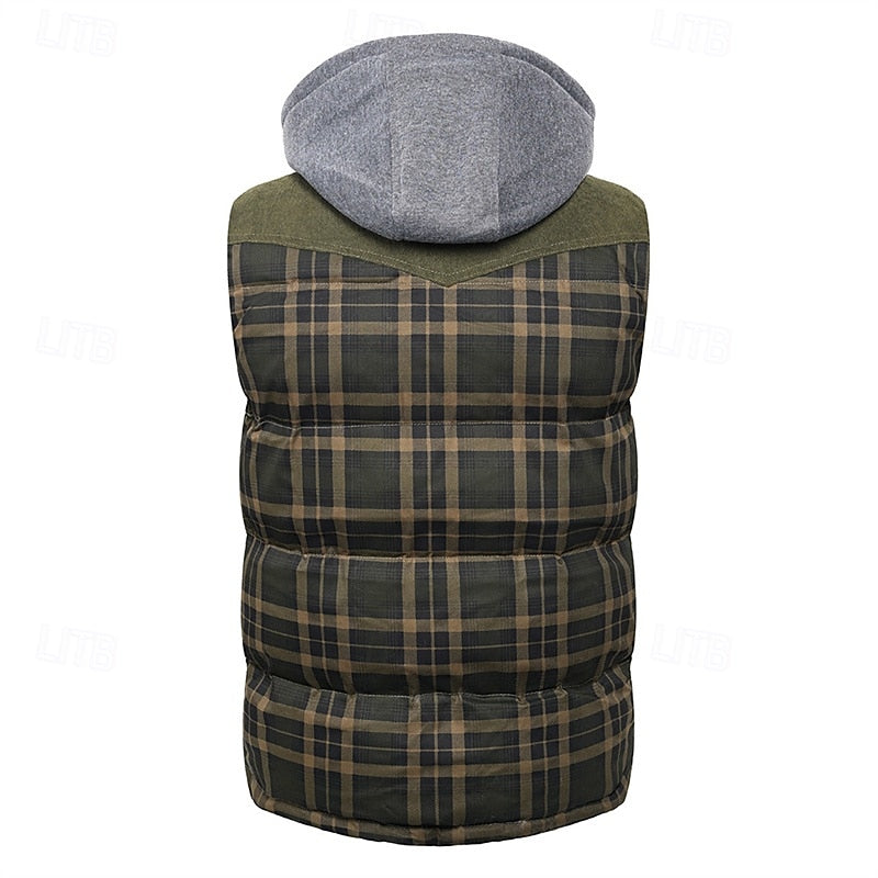 Hooded Quilted Vest