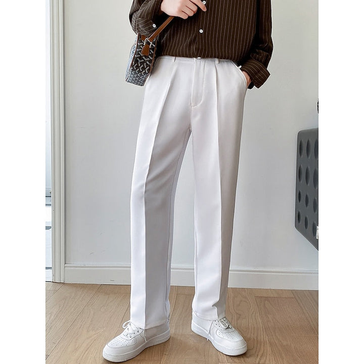Tailored Wide-Leg Pants