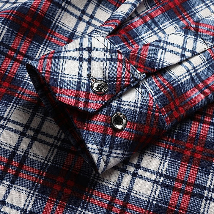 Classic Checked Button-Down Shirt