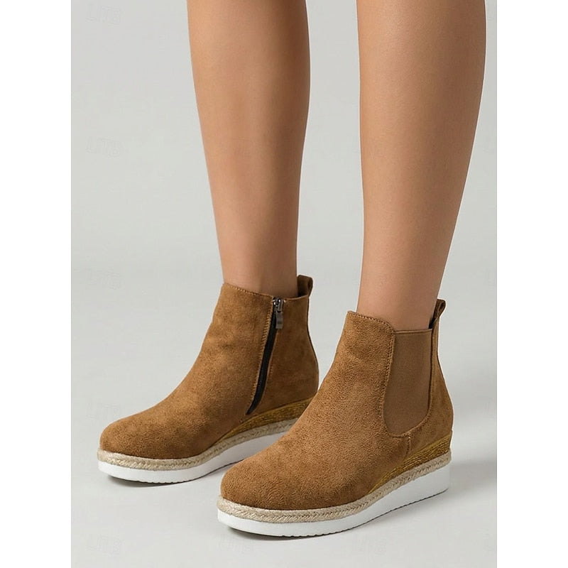 Wedge Ankle Boots