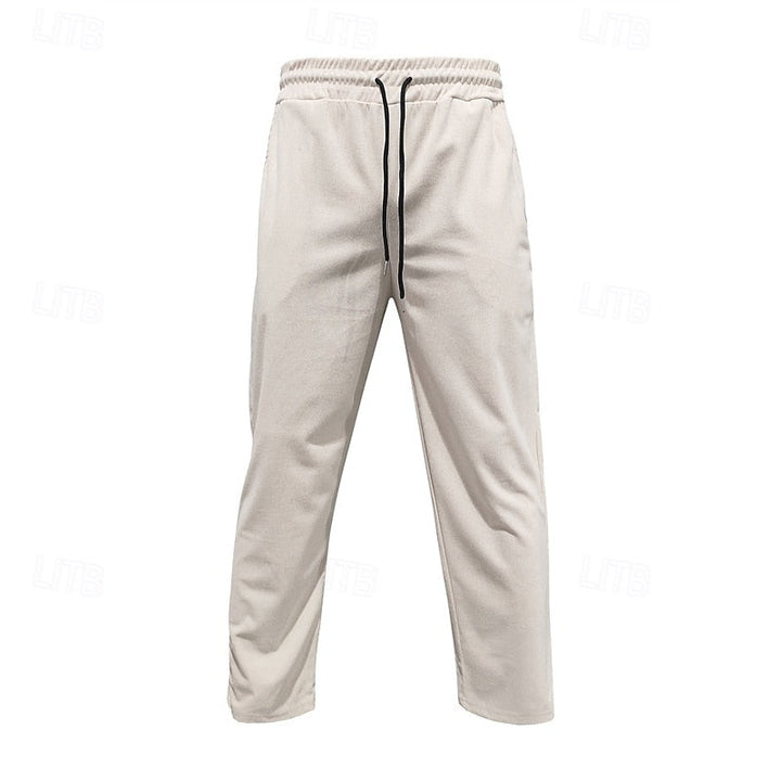 Relaxed Ribbed Pants