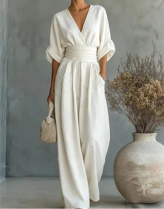 Wide-Leg Jumpsuit