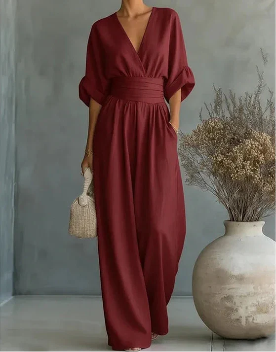 Wide-Leg Jumpsuit