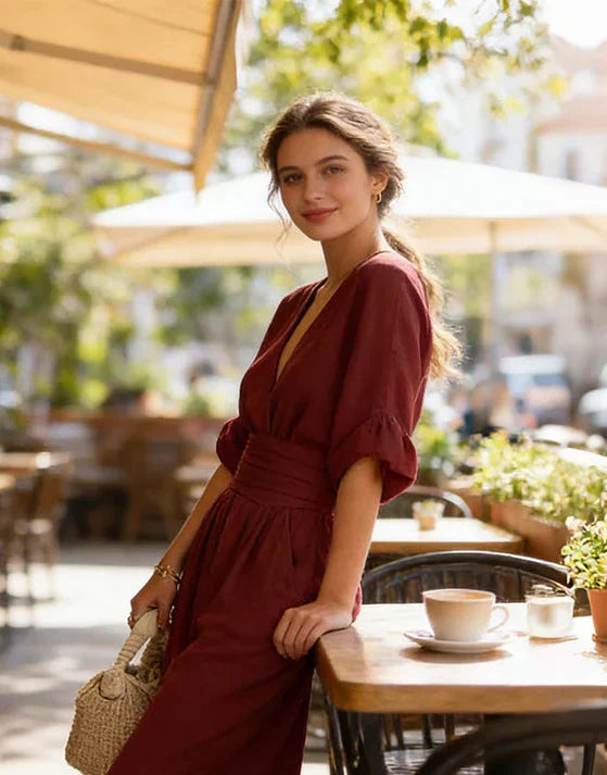 Wide-Leg Jumpsuit