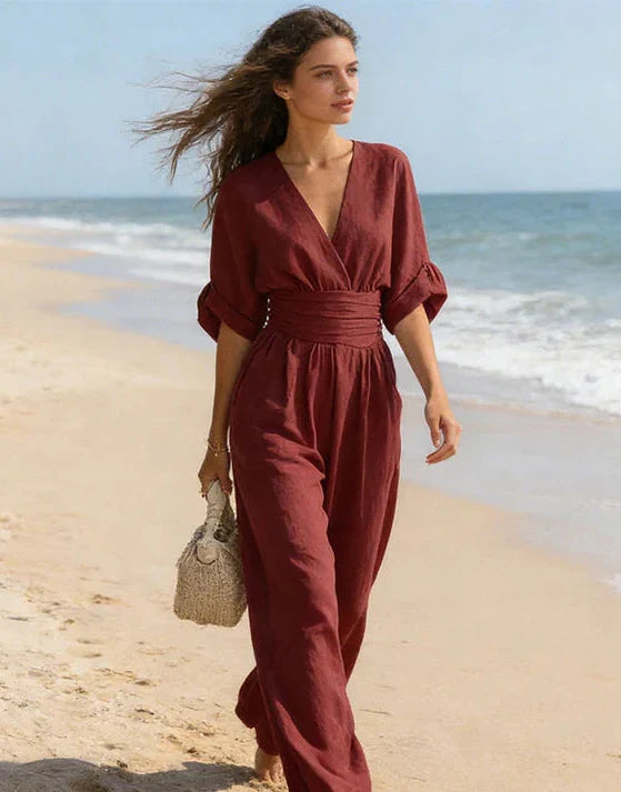Wide-Leg Jumpsuit