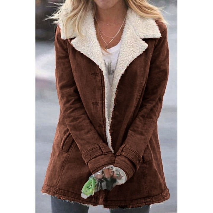 Cozy Sherpa-Lined Coat