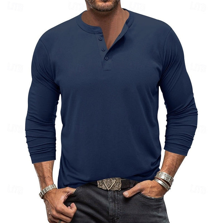 Classic Long-Sleeve Henley
