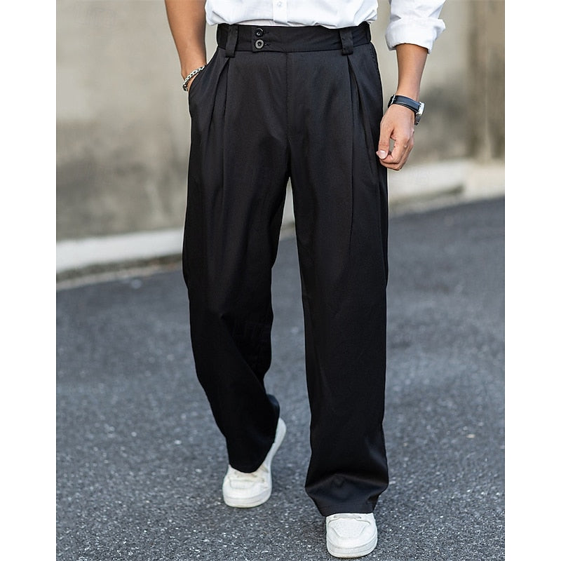 Pleated Tailored Pants