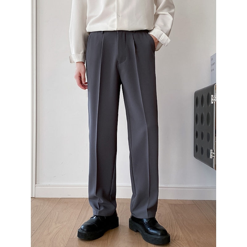 Tailored Wide-Leg Pants