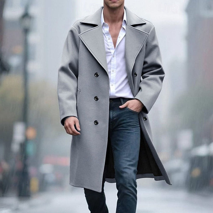 Tailored Long Overcoat