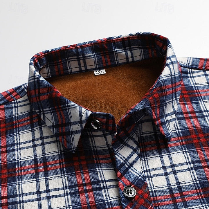 Classic Checked Button-Down Shirt